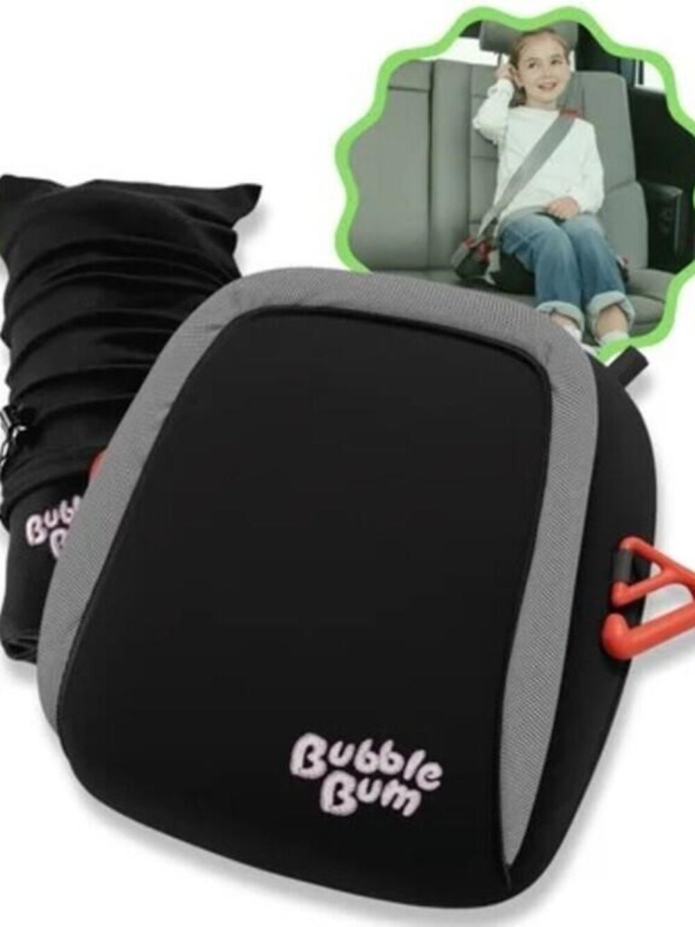 BubbleBum Booster Seats Inflatable Booster Car Seats for Kids Aged 4 to 11 Years